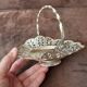 Small vintage metal basket