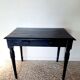 Vintage patterned console table from the 1930s.