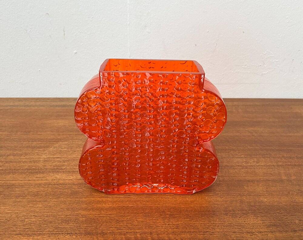 Mid-century Nebula glass vase by Nanny Still for Riihimäki Lasi, 1960s