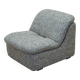 Fauteuil, design italien, années 1970, fabriqué en Italie