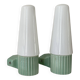Sigvard Bernadotte ceramic base wall lights