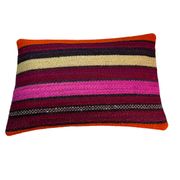 Vintage turkish kilim cushion cover, 30 x 50 cm