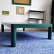 Large vintage kartell coffee table