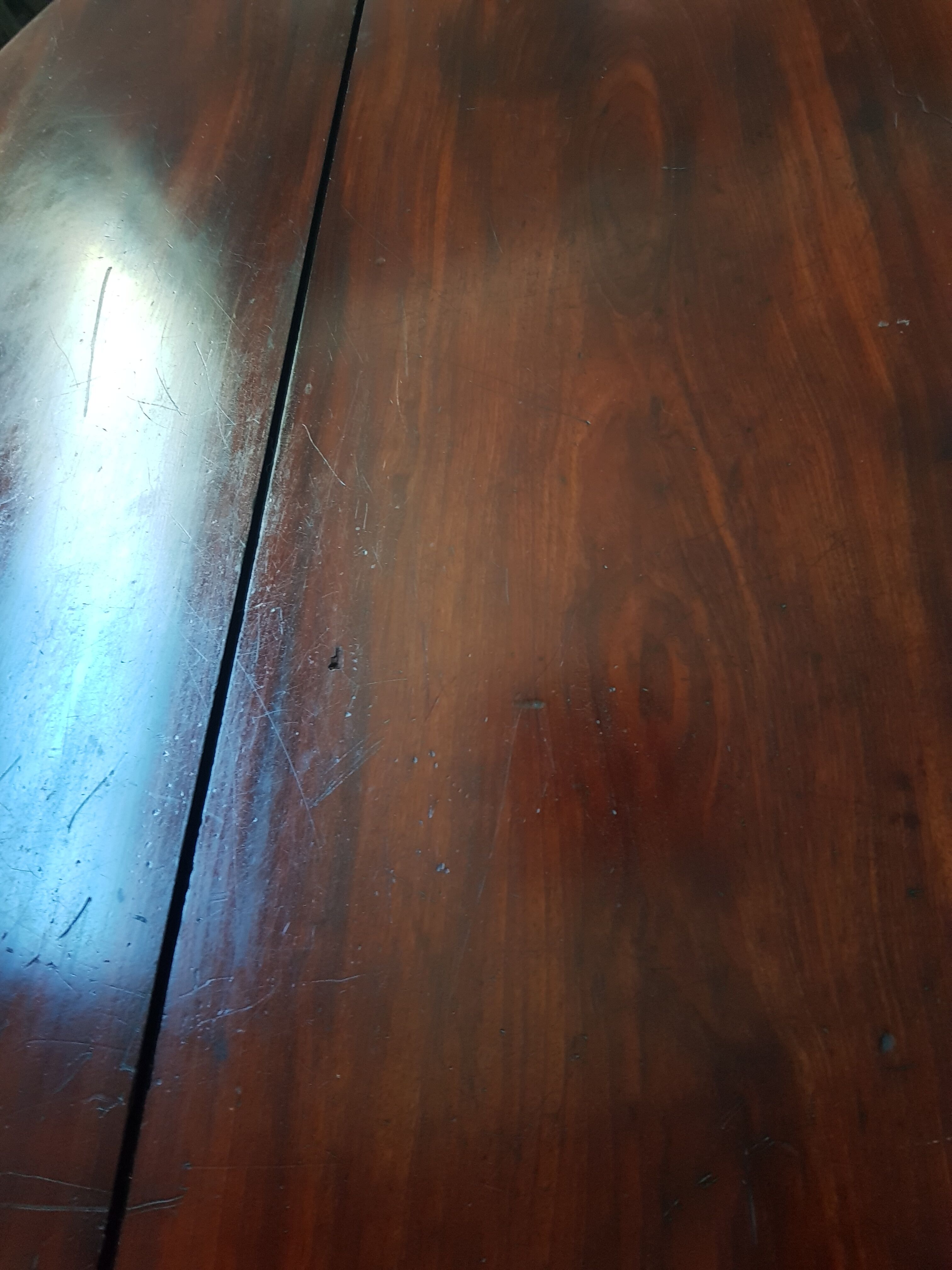 Louis Philippe oval table, 19th