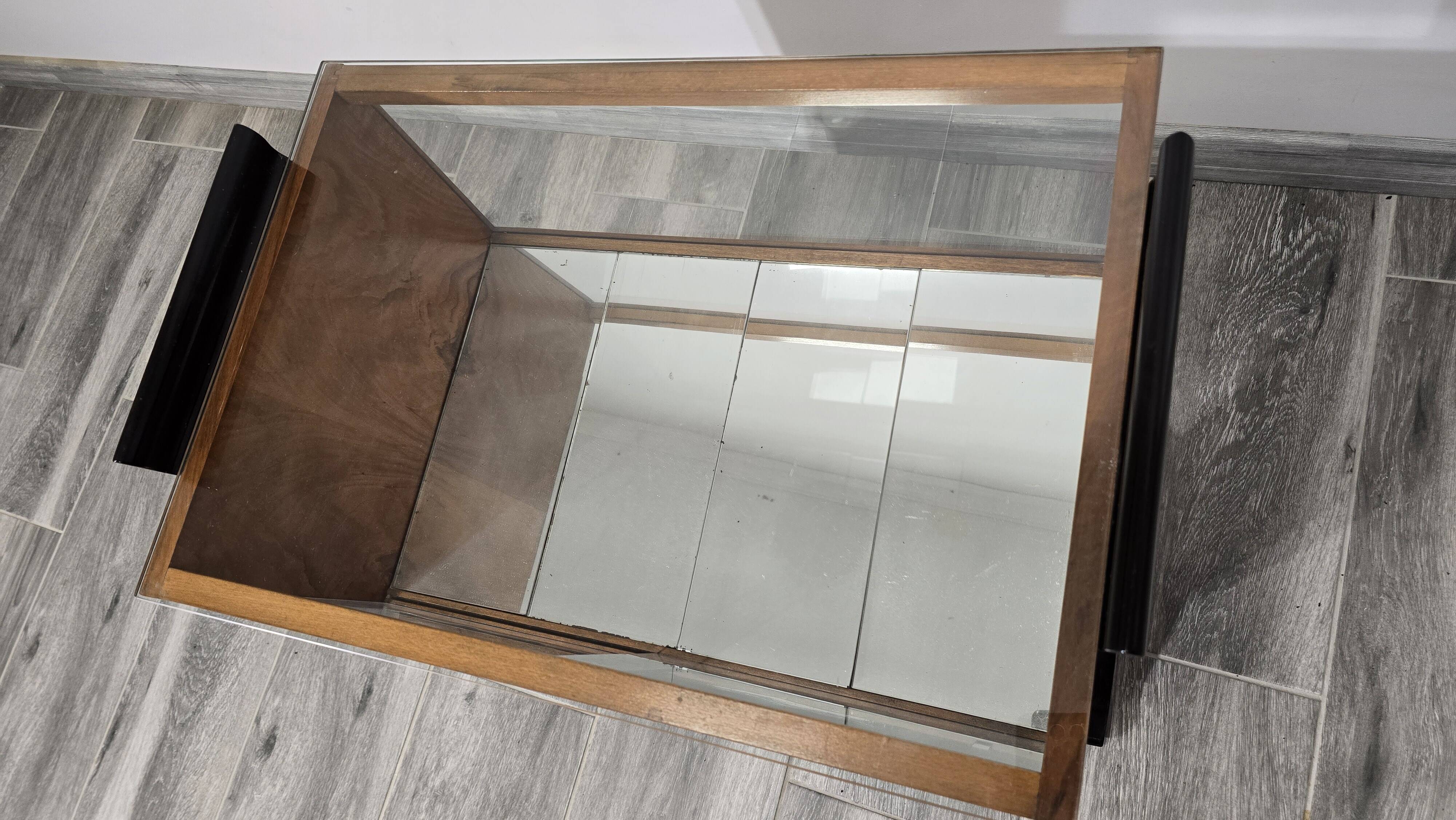 Art Deco Bar Table by Jindrich Halabala for Up Závody, 1930s