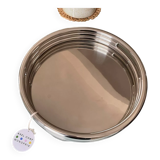 Axel Chay. Round chrome tray for Monoprix