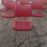 Set of 10 vintage US chairs