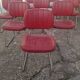 Suite de 10 chaises vintage us