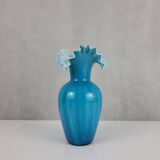 Blown glass vase