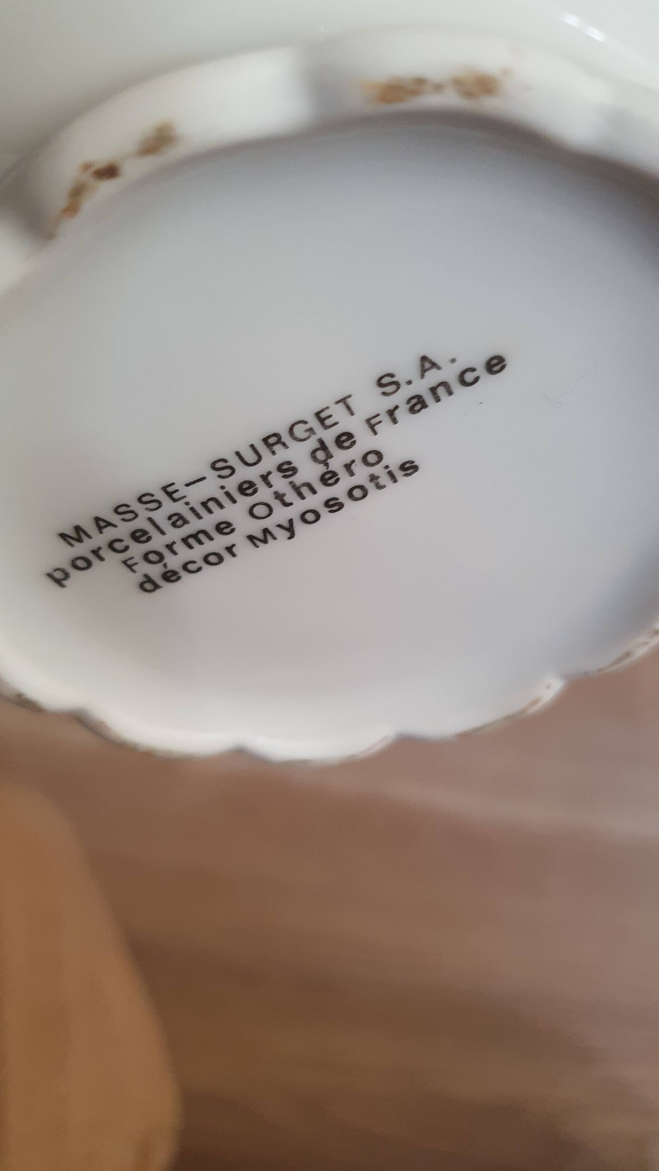 Othello coffee service by Massé and Surget