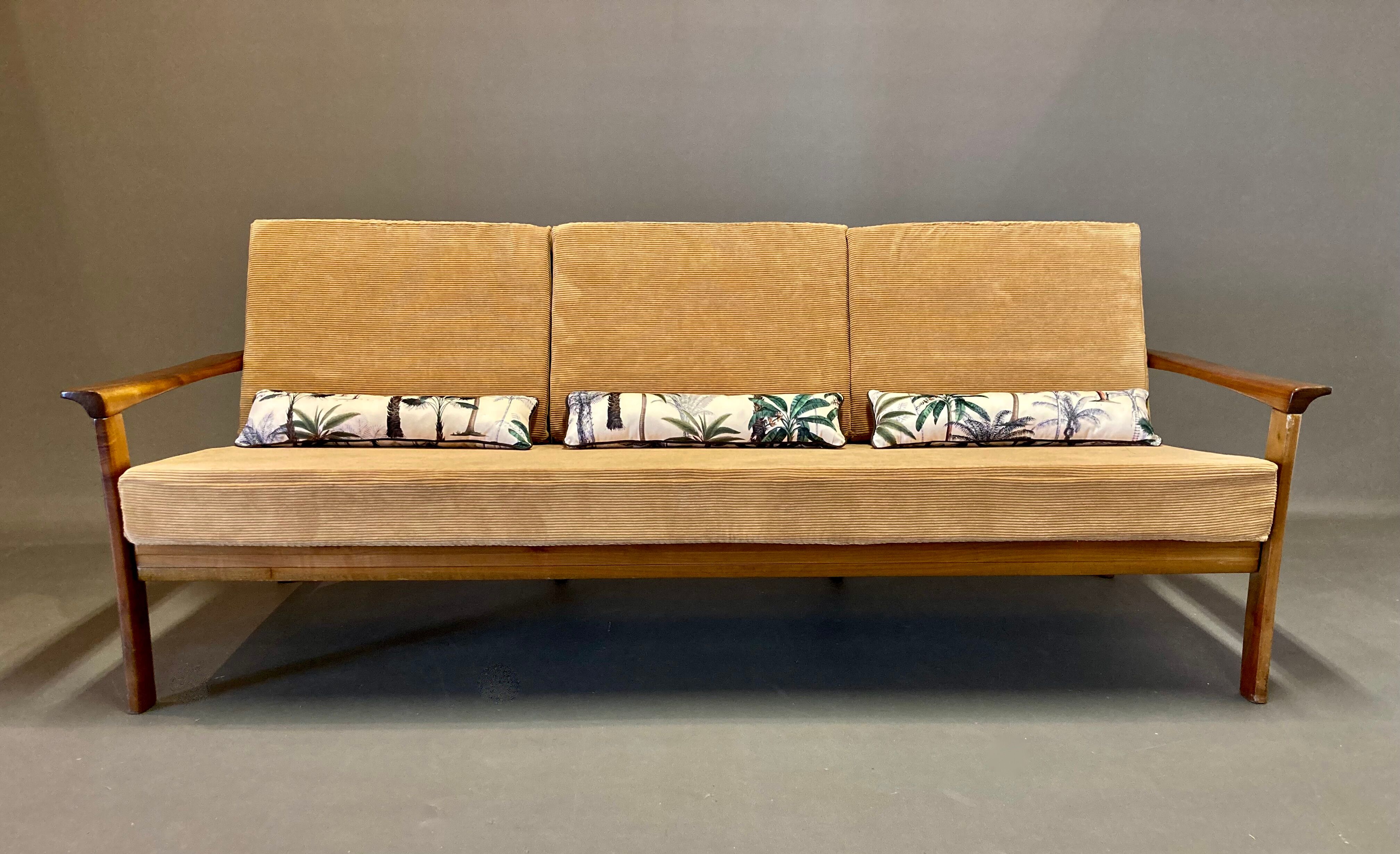 3-seater Scandinavian design sofa 1950.