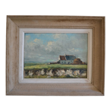 Landscape of Normandy signed P.H. Renier