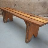 Antique wooden bench