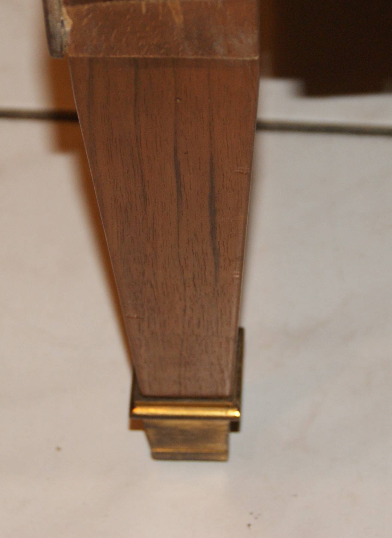 Louis XVI period light mahogany secretary