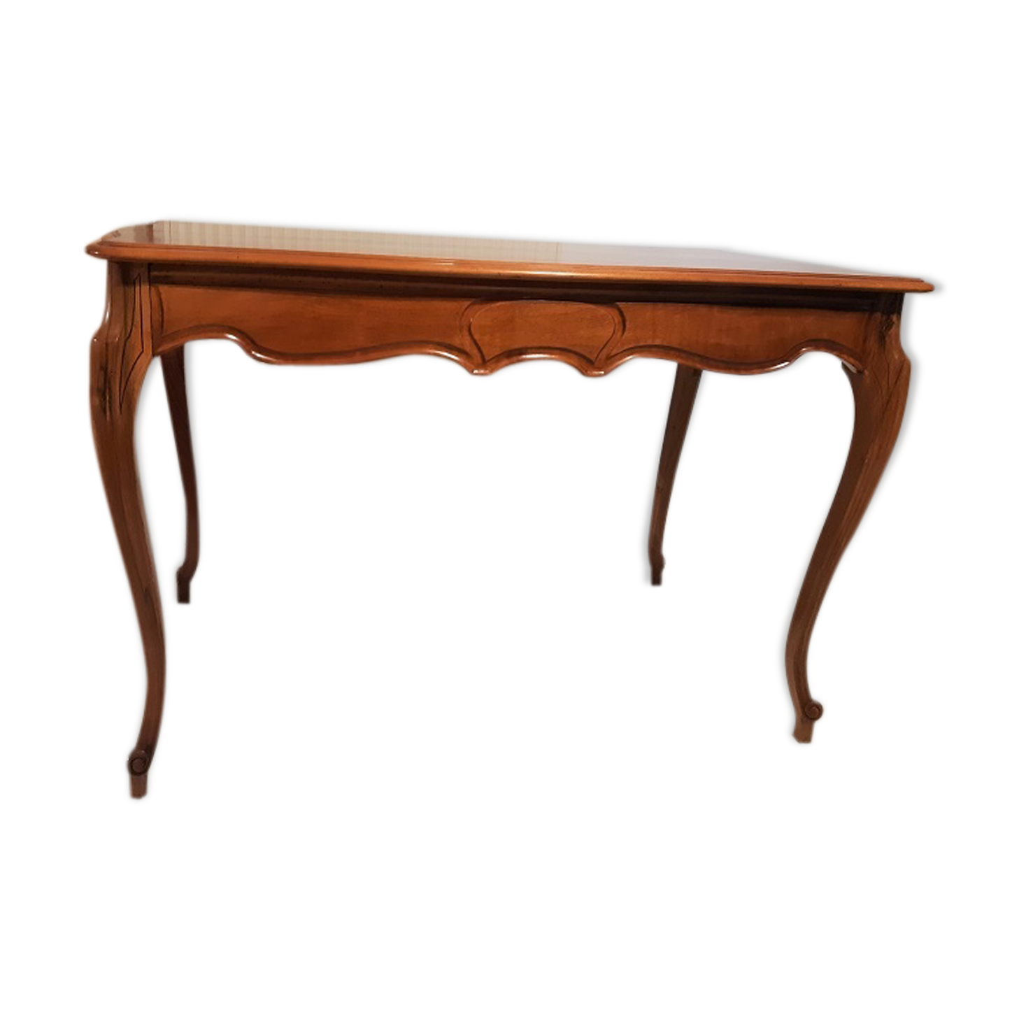 Louis XV solid walnut table