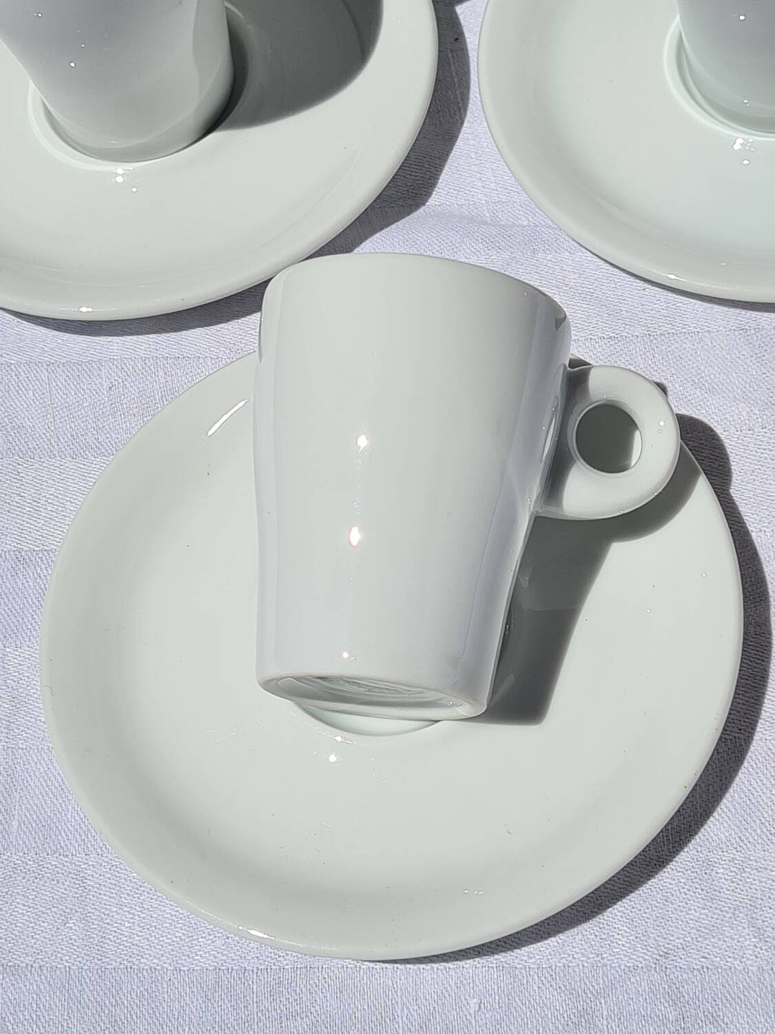 Six Pillivuyt espresso cups