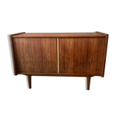 Low buffet vintage 1960 walnut blond