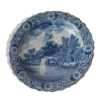 Delft Ram decorative wall plate