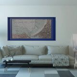 Nautical chart of the Bay of Saint Jean de luz