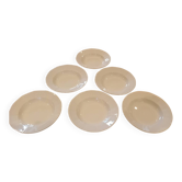 Lot d'assiettes vintage années 1930