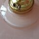 Suspension in powder pink opaline art deco 30s-40s
