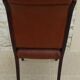 Chaise chic de style  Chesterfield Vintage à ossature bois et simili cuir
