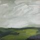 Small Vintage Oil On Canvas Landscape signed by artist B.Delefors