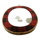 Scottish oval mirror