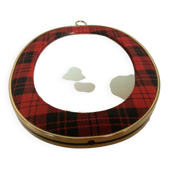 Scottish oval mirror