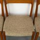 Set of 4 Teak and Wool Dining Chairs by Swegards, Sweden, 1960s
