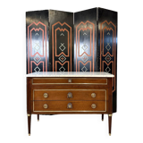 Louis XVI style mahogany chest of drawers