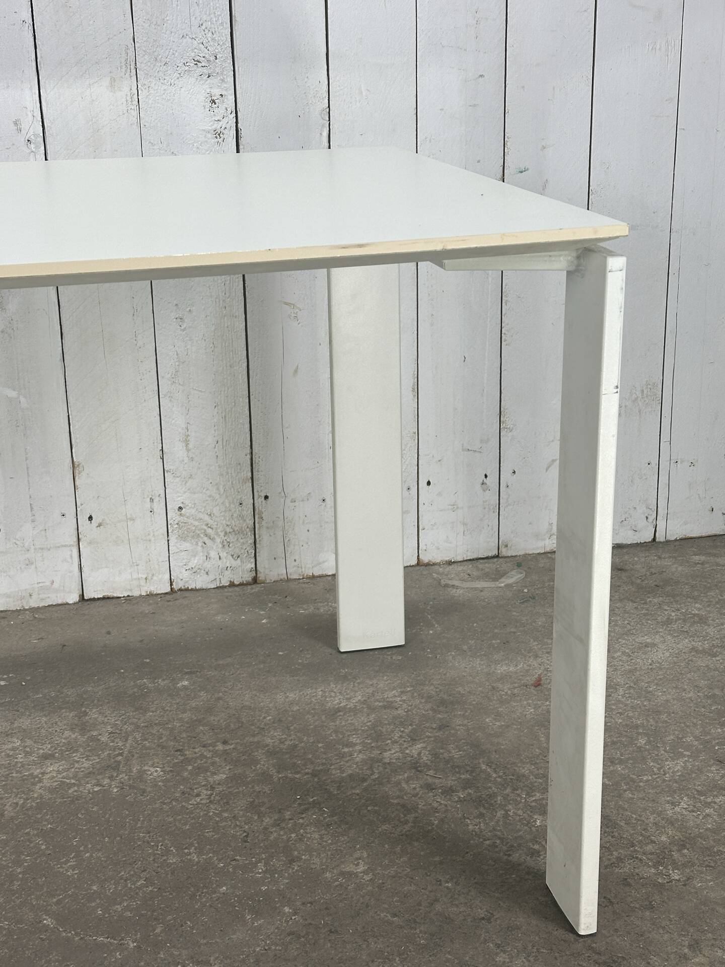 Table Four by Ferruccio Laviani for Kartell – white