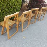 4 folding chairs