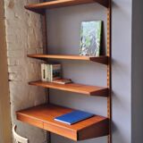 Scandinavian modular desk shelf by Kai Kristiansen, 1960