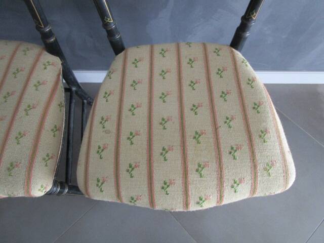 Paire de chaises Napoléon III
