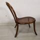 Fishel cane armchair