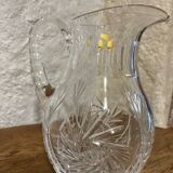 Hand-cut crystal decanter