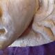 Terracotta clay head sculpture