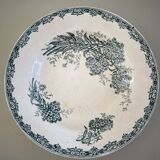 St Amand ironstone deep plate, Daisy model