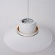Verona hanging lamp white by Sven Middelboe