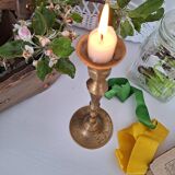 Vintage brass candle holder