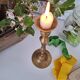 Vintage brass candle holder