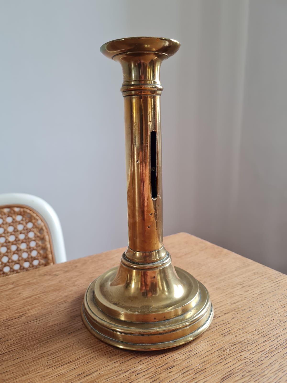 Brass candlestick