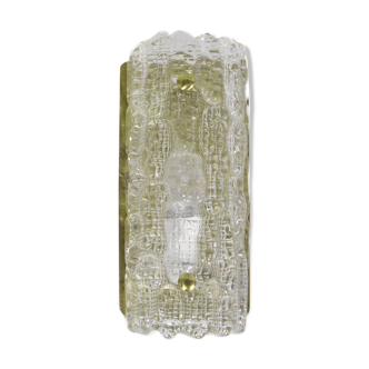 Glass Wall Sconce de Carl Fagerlund pour Orrefors, années 1960