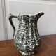 Carafe / pichet à eau moucheté vert et bleu