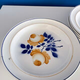 Set of 6 soup plates Moulin des Loups Roubaix