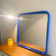 Miroir IKEA vintage acier tubulaire bleu