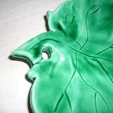 Empty pocket in vintage ceramic