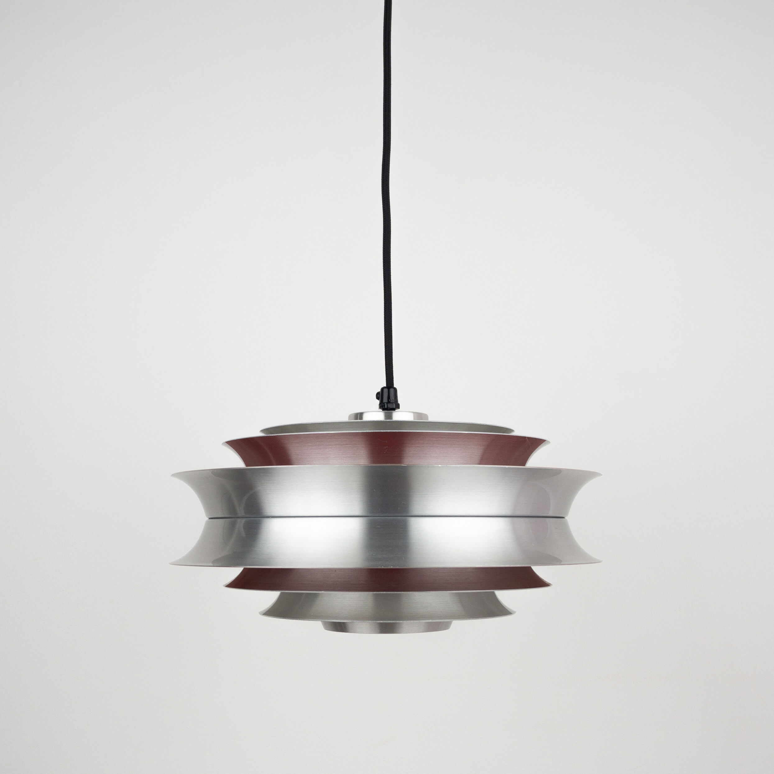 Swedish pendant lamp Trava by Carl Thore, Granhaga, Sweden, 1963