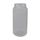 Glass pharmacy jar vase